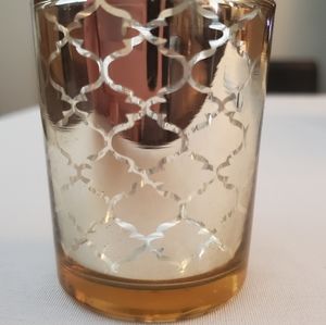 Gold Glass Votive LED/WAX Candle Holders 20pc Wedding/Shower/Party Events
